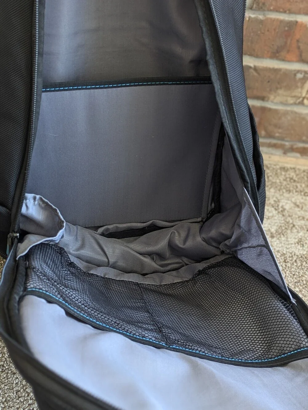 Samsonite Novex Perfect Fit Laptop Backpack Black Business Travel Tech Bag Case